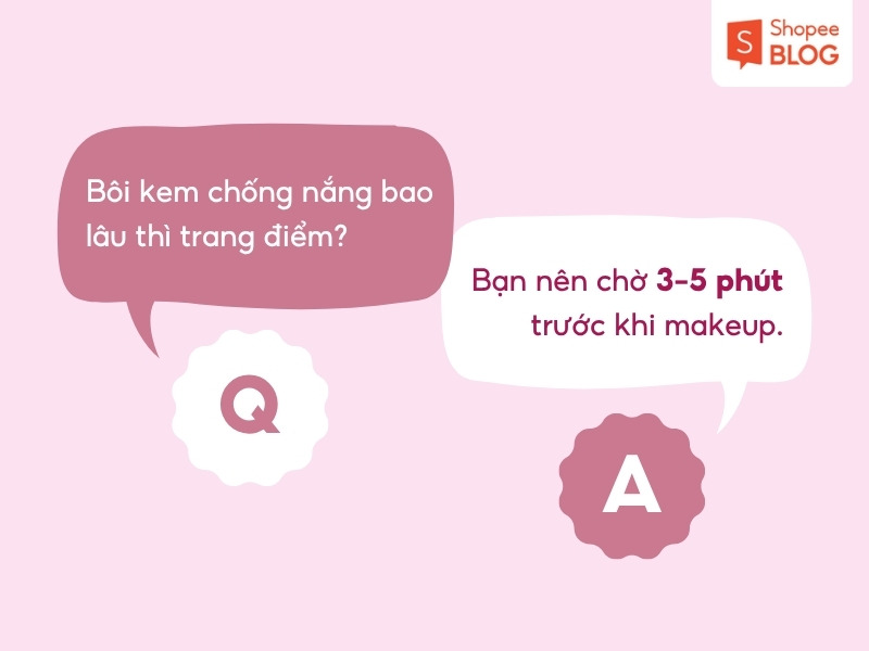 Giải đáp bôi kem chống nắng bao lâu thì makeup