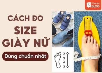 cách đo size giày nữ