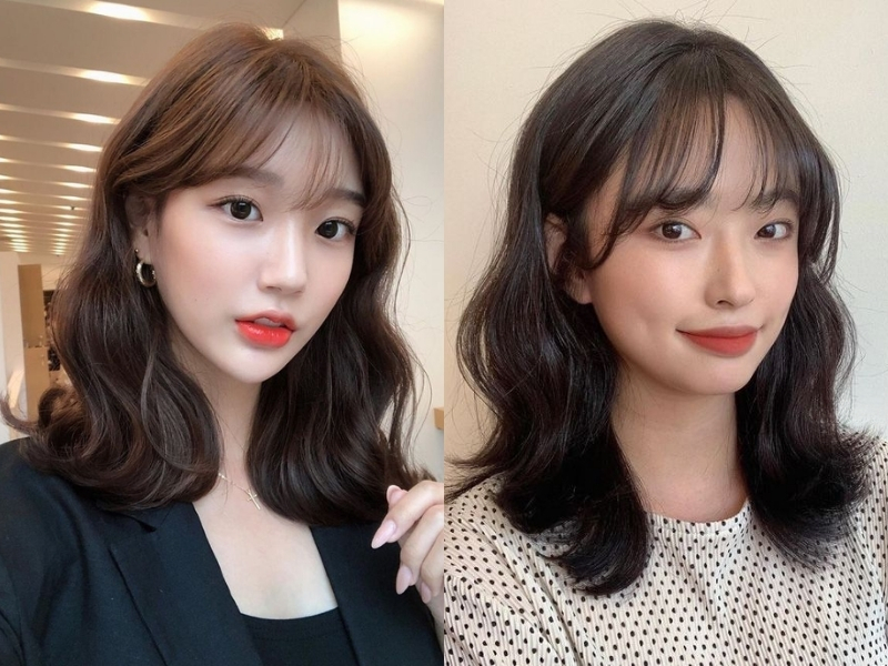 Tóc xoăn lơi uốn gợn 