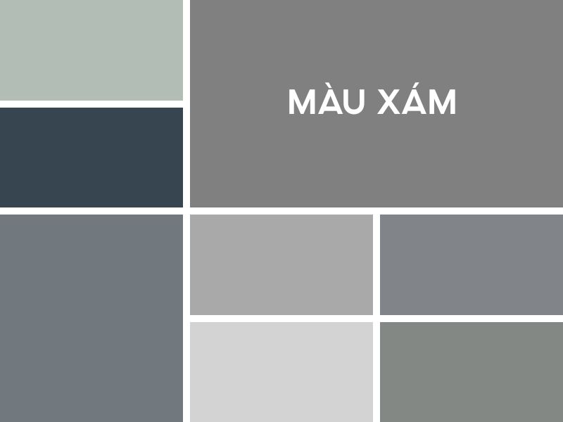 Tổng quan về màu xám
