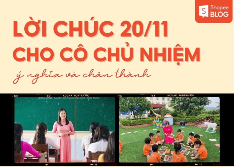 lời chúc 20 11 cho cô giáo chủ nhiệm