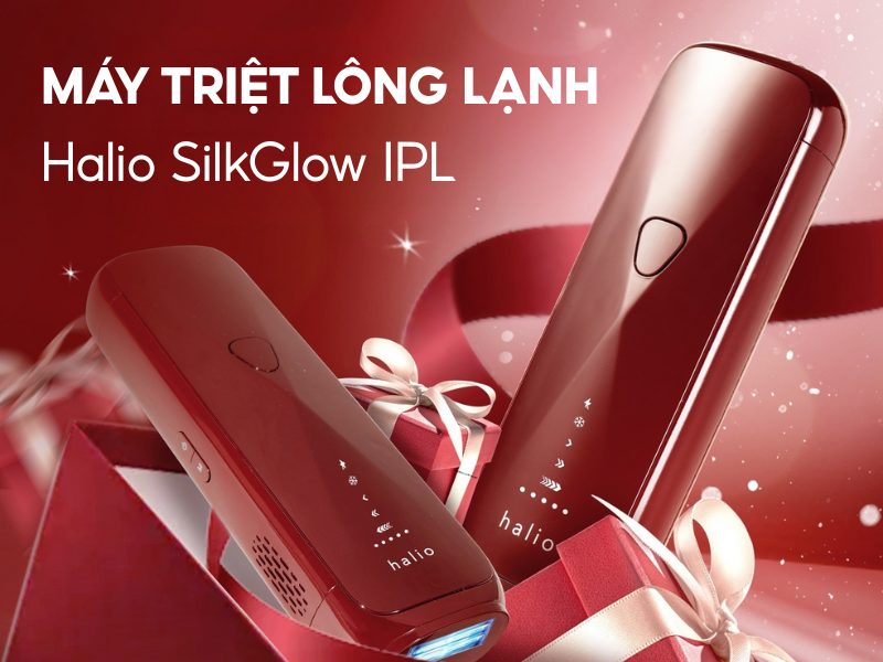 Máy triệt lông Halio SilkGlow IPL phiên bản giới hạn
