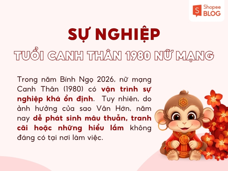 Năm 2026 là giai đoạn “đi chậm mà chắc” của nữ Canh Thân