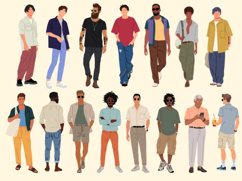 phong cách thời trang nam