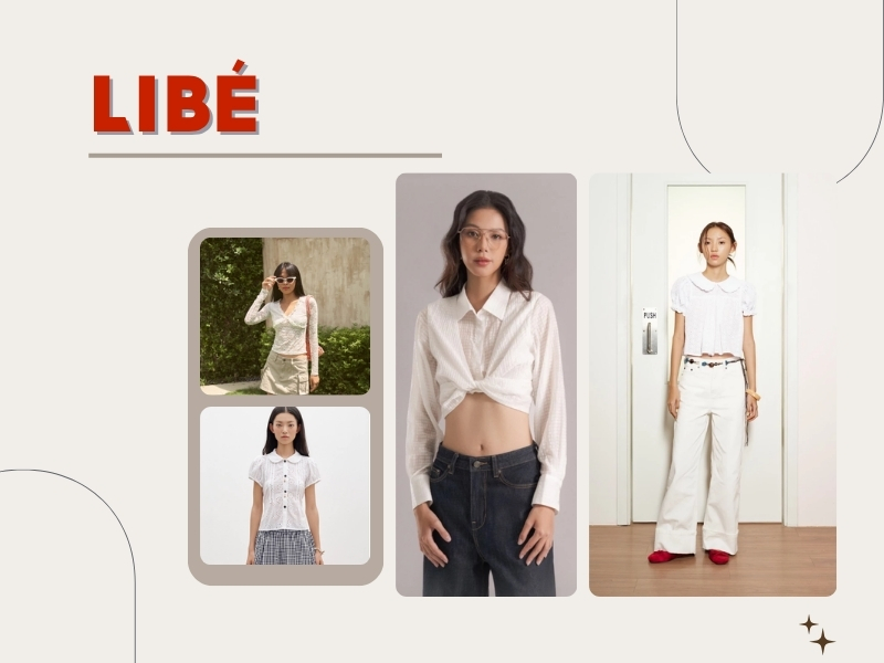 LIBÉ  - shop bán đồ màu trắng trên shopee