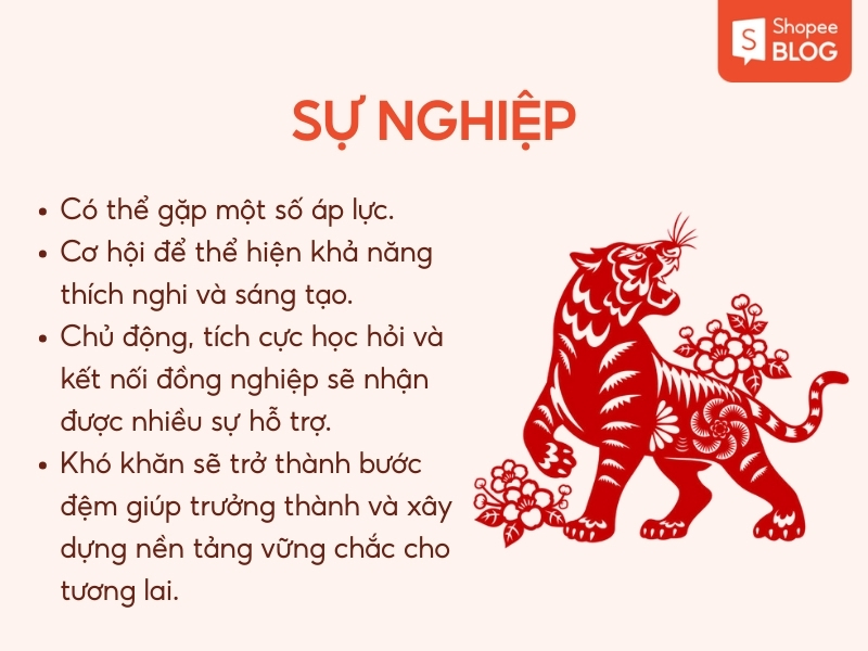 Sự nghiệp của tuổi Bính Dần năm 2026 nữ mạng