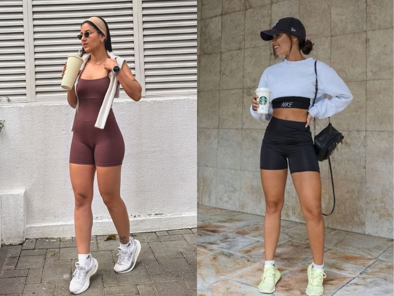 Đồ thể thao thường làm từ Polyester.