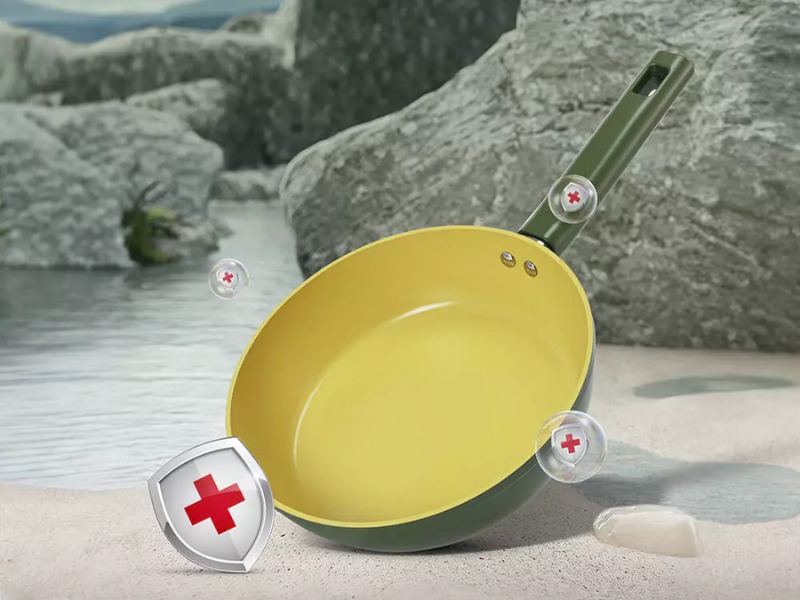 Chảo chống dính Ceramic Elmich Olive EL5984OV