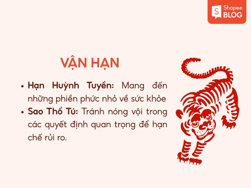 Vận hạn theo tử vi nữ Bính Dần 1986
