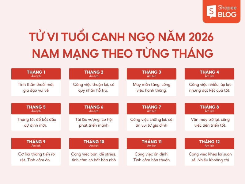 Lá số tử vi Canh Ngọ 1990 nam mạng