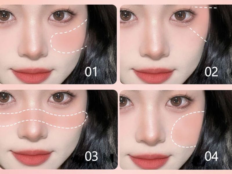 Các cách đánh má “hack” dáng mặt dài 