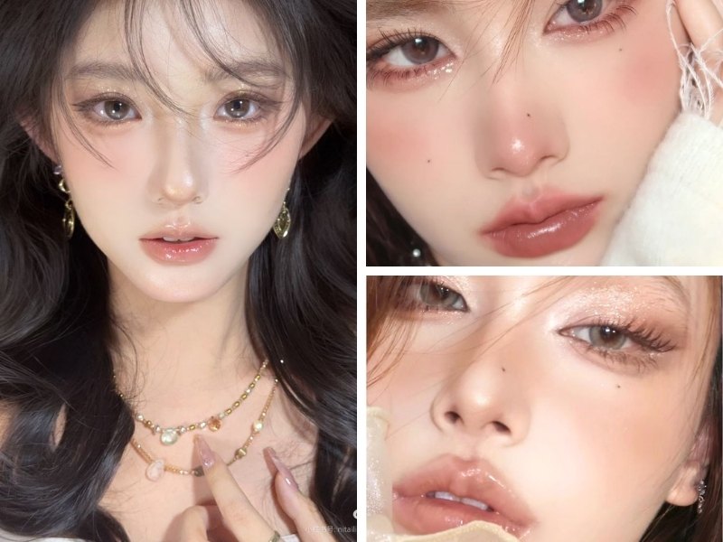 Kiểu trang điểm tone nâu lạnh cho da tone lạnh