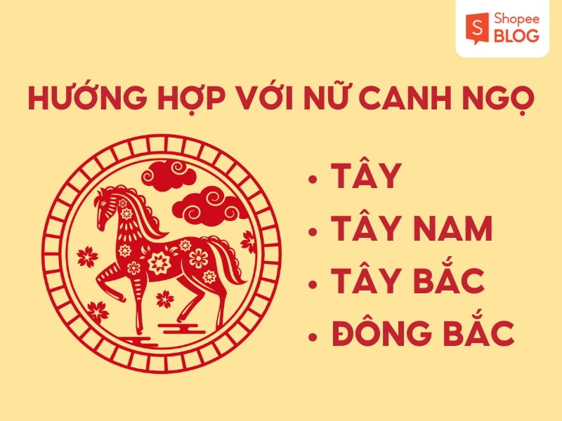 Hướng hợp với nữ 1990 