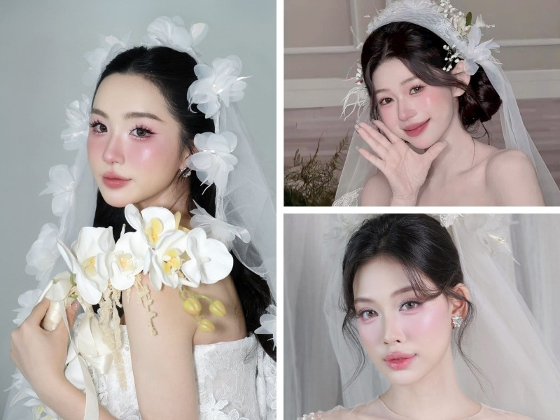 Makeup cô dâu kiểu Hàn Quốc