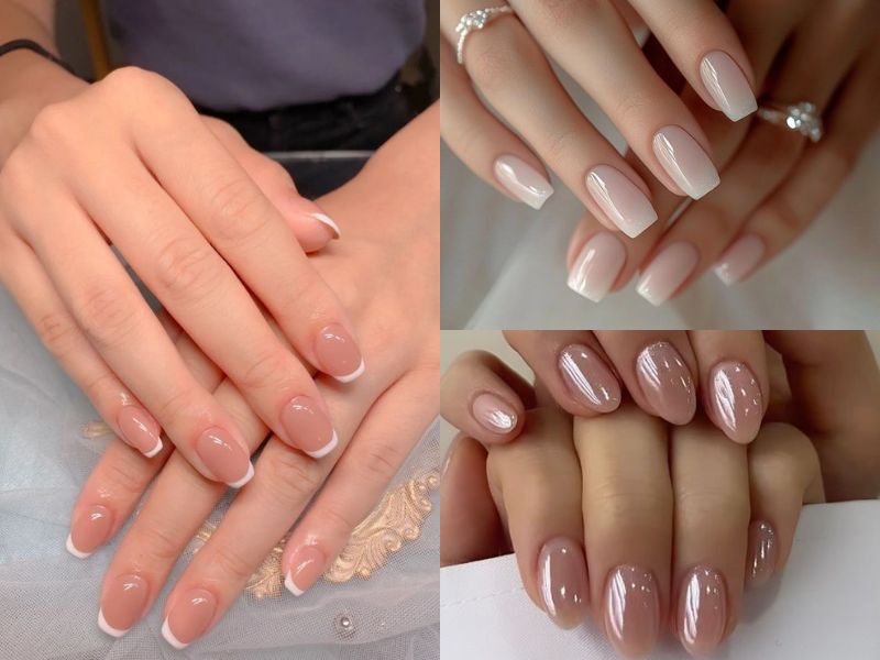 mẫu nail đơn giản