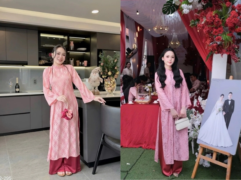 Sự kết hợp hồng – đỏ 