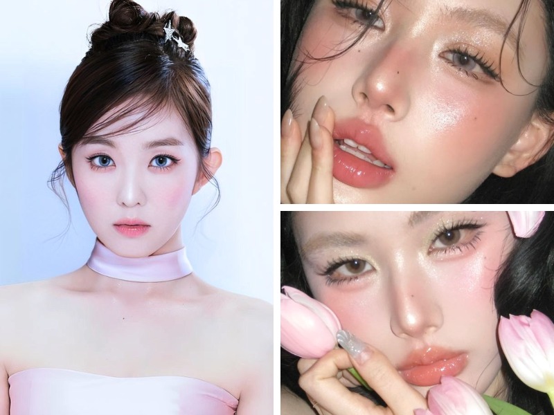 Kiểu makeup tông hồng cam
