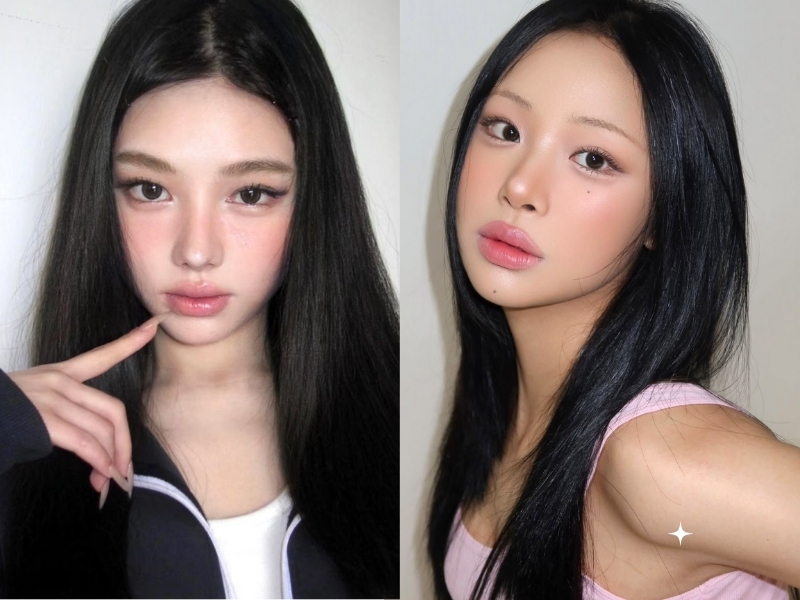 Layout makeup cool tone