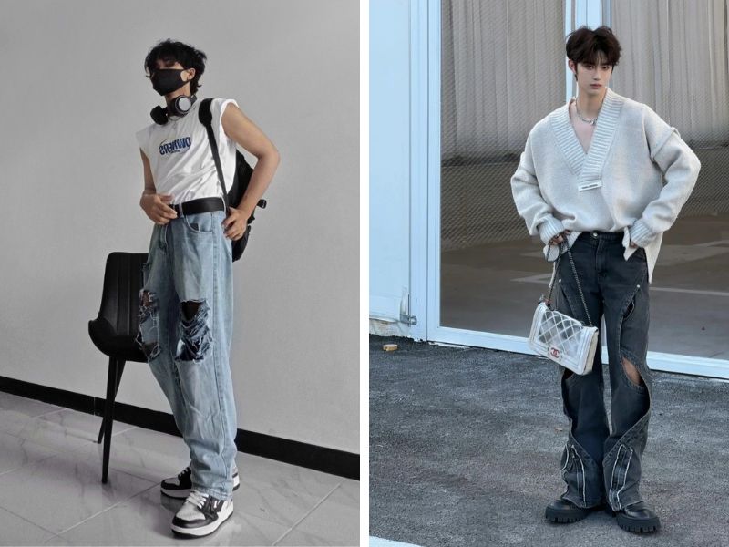 phong cách streetwear nam