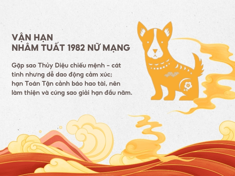 Vận hạn tuổi Nhâm Tuất năm 2026 nữ mạng