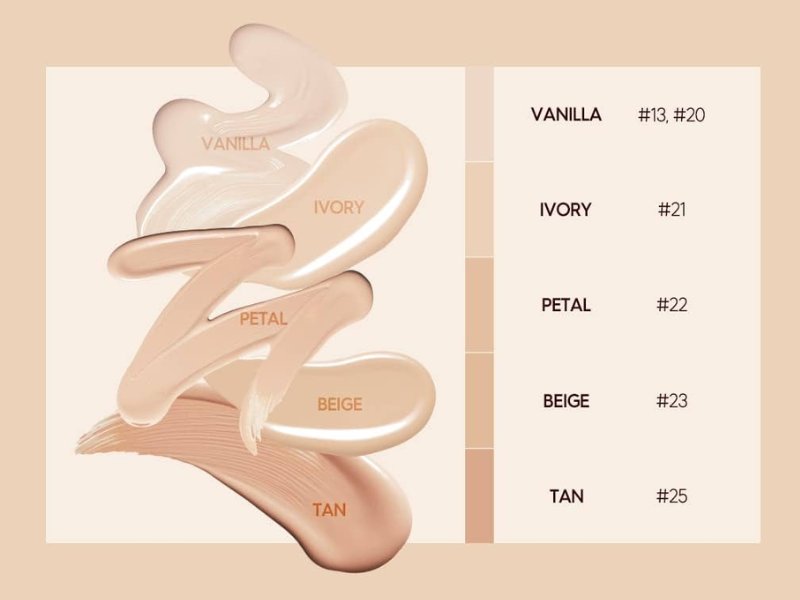 Màu nền cho da trung tính