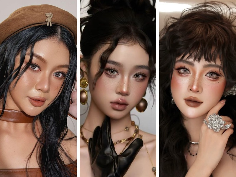 Makeup tone Tây cho da ngăm