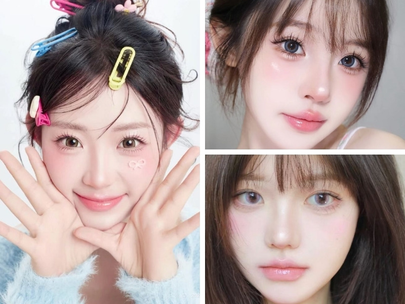 Kiểu makeup tông hồng tự nhiên