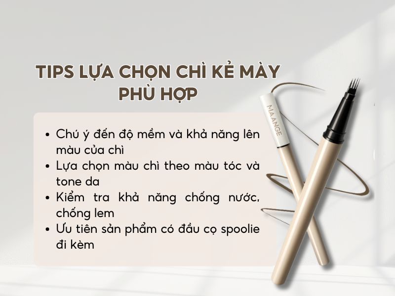 Chì kẻ mày được săn đón hàng đầu hiện nay