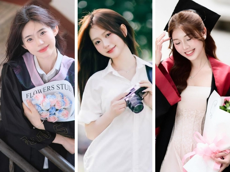 Makeup tone hồng kỷ yếu