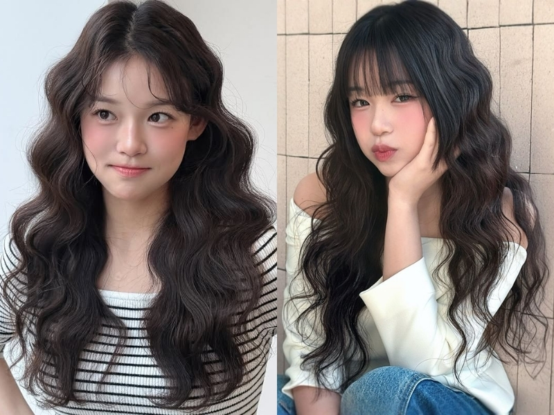 Các kiểu tóc mái 