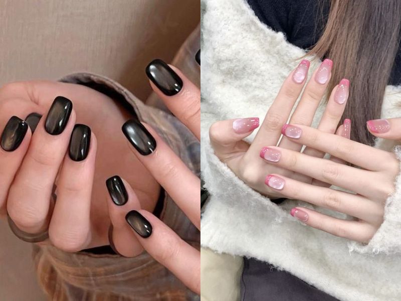 nail thạch gel mắt mèo