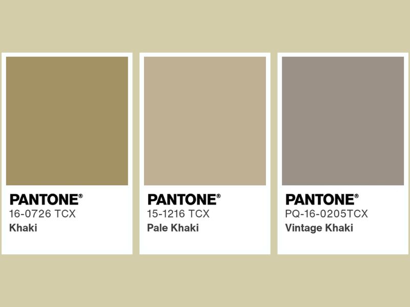 Định nghĩa màu kaki  