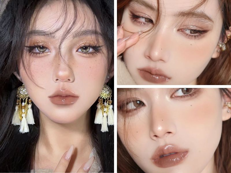 Kiểu trang điểm tone mocha mousse cho neutral undertone