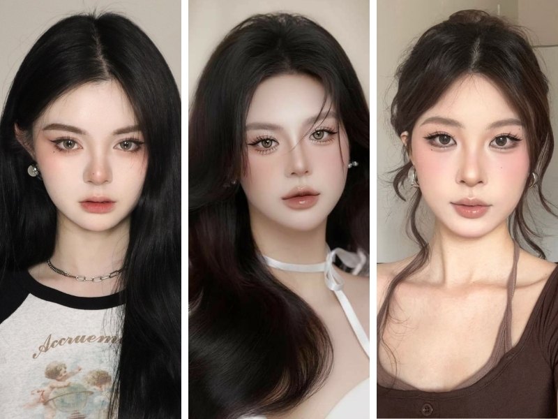 Makeup tone nâu lạnh cho da tone lạnh