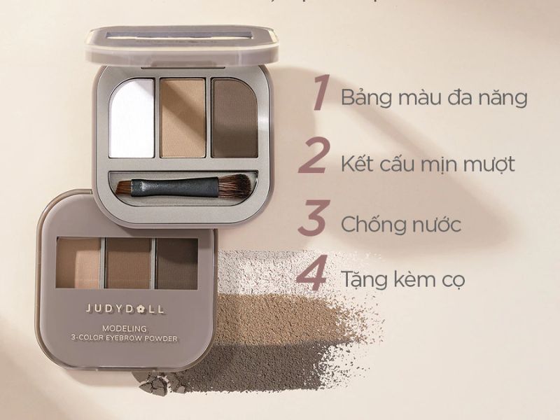 Phấn kẻ chân mày Judydoll