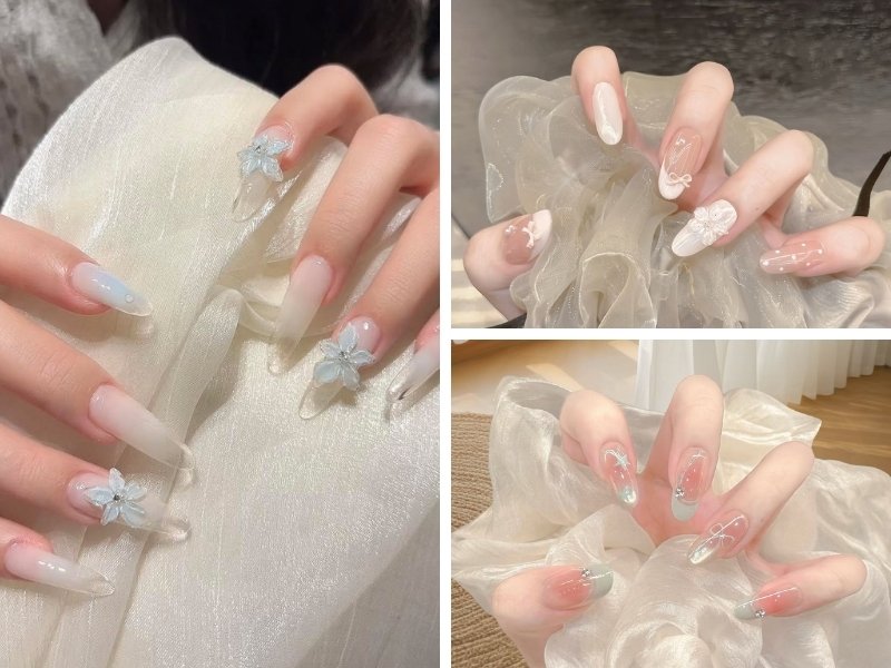Mẫu nail cho pastel cho da trung tính