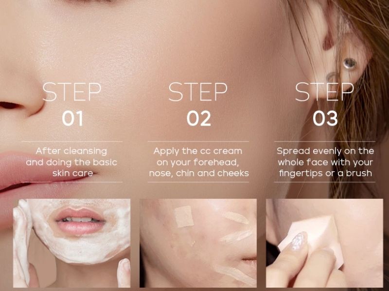 Hướng dẫn các bước đánh kem nền mịn mướt