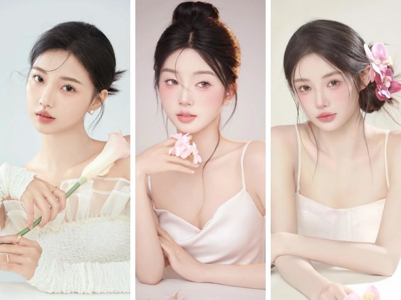 Makeup tone cam trung tính cho da trung tính