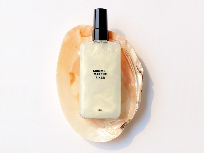 Xịt khóa nền 3CE Shimmer Makeup Fix