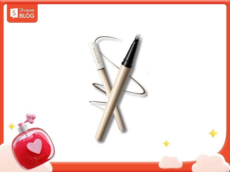 Bút Chì Kẻ Mày Phẩy Sợi 3D MAANGE