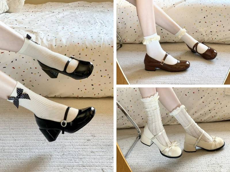 Màu giày cho da trung tính