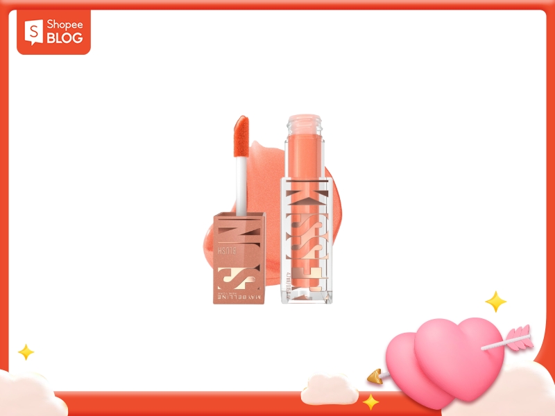 Má hồng kem Maybelline Sunkisser màu 02 Uptown Glow