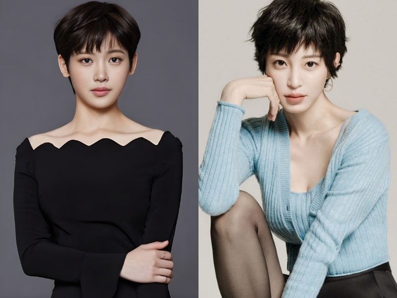 Cắt tóc tém nữ cho khuôn mặt dài