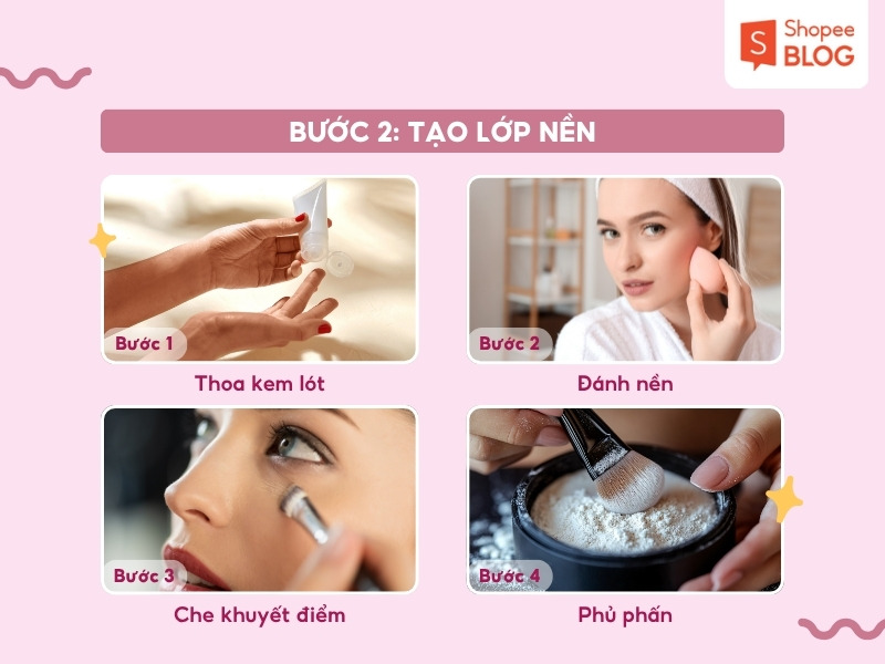 Bước tạo lớp nền