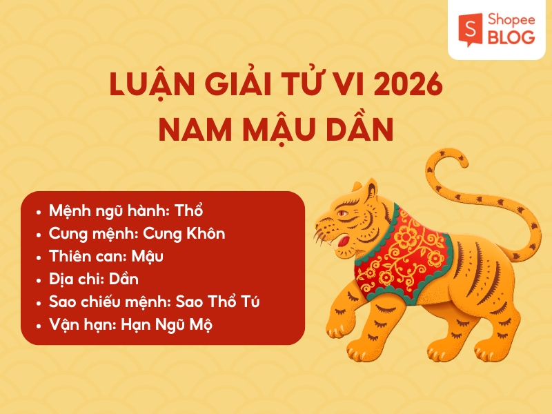 Luận giải tử vi nam sinh năm 1998