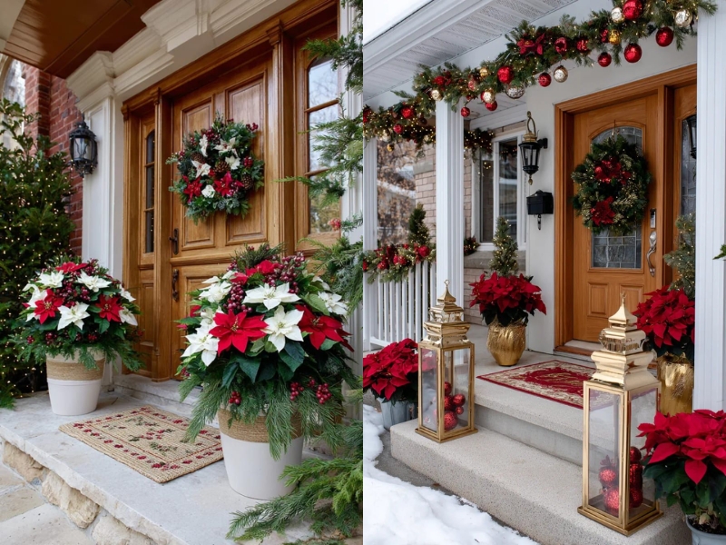 Trang trí sân vườn bằng những châu cây 