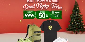 bùng nổ siêu sale cuối năm PUMA Super Brand Day trên Shopee