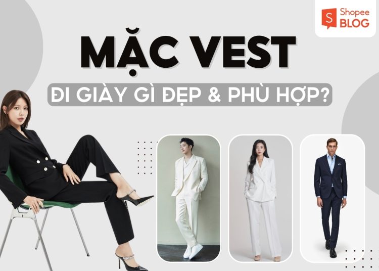 mặc vest đi giày gì