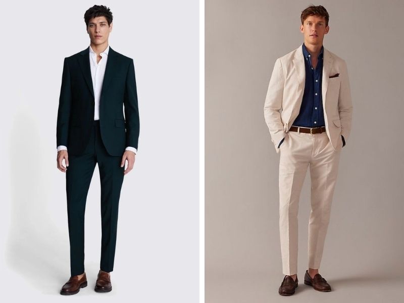 Cách phối vest nam với giày Monk Strap