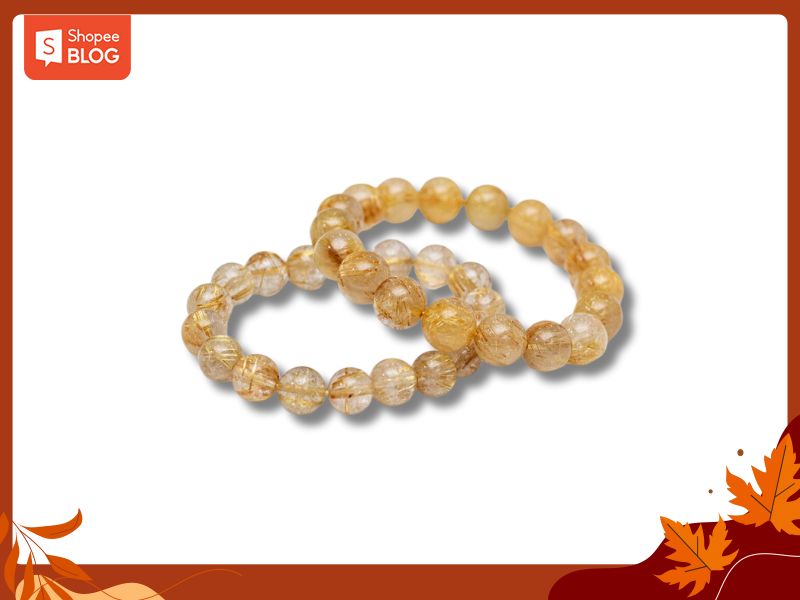 Đá thạch anh vàng